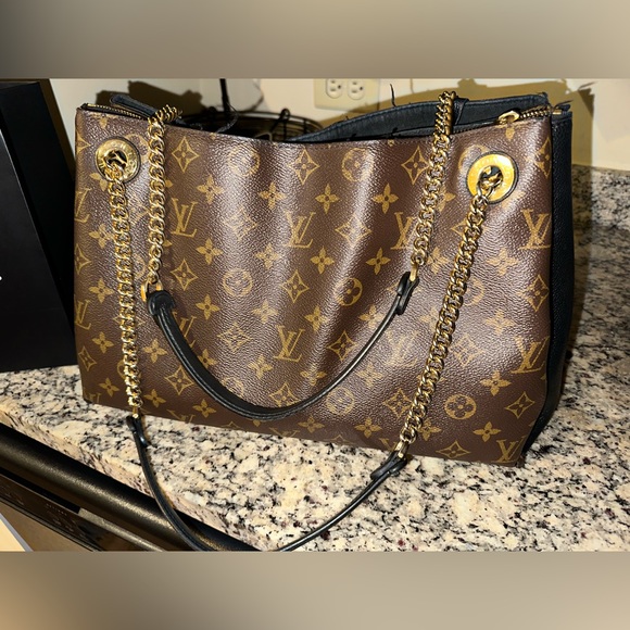 Louis Vuitton Monogram Surene MM black handbag - Picture 2 of 15